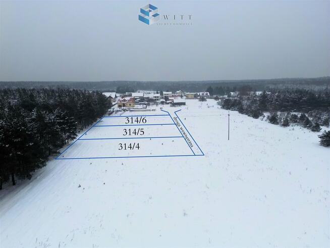 Działka budowlana Bryńsk gm. Lidzbark