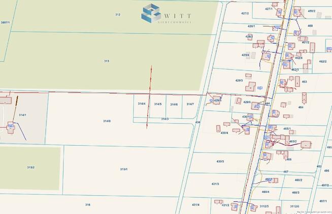 Działka budowlana Bryńsk gm. Lidzbark