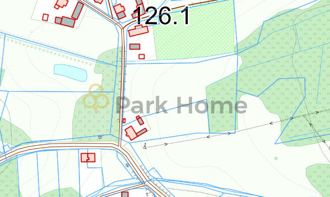 Działka siedliskowa Obiszów gm. Grębocice,