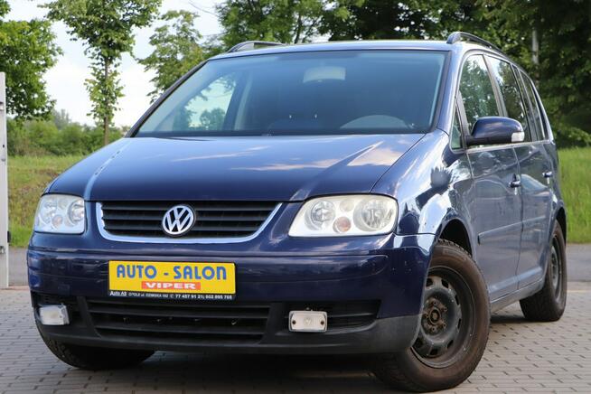 Volkswagen Touran klimatronic, 6-bieg,tempomat,zarejestrowany