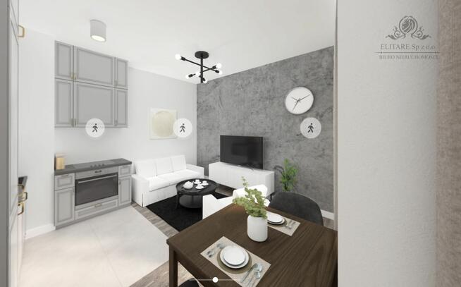 REZERWACJA/Mieszkanie 33,41m2 z możliwością wydzielnia sypialni/Kleczków, Wrocła