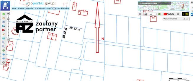Działka budowlana Pawlikowice gm. Wieliczka