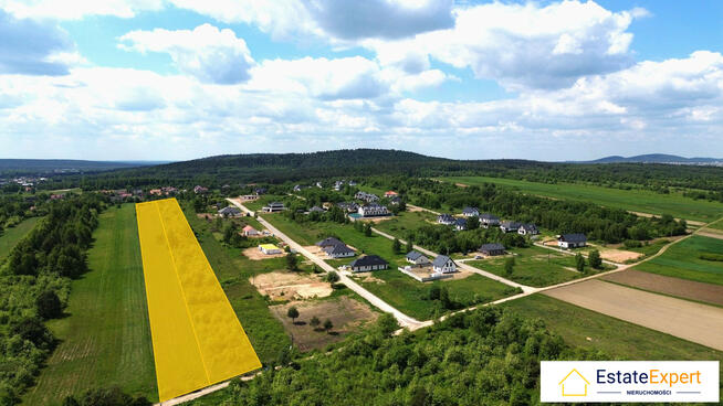 działka rolno budowlana tuż przy nowo powstającym osiedlu w Niestachowie