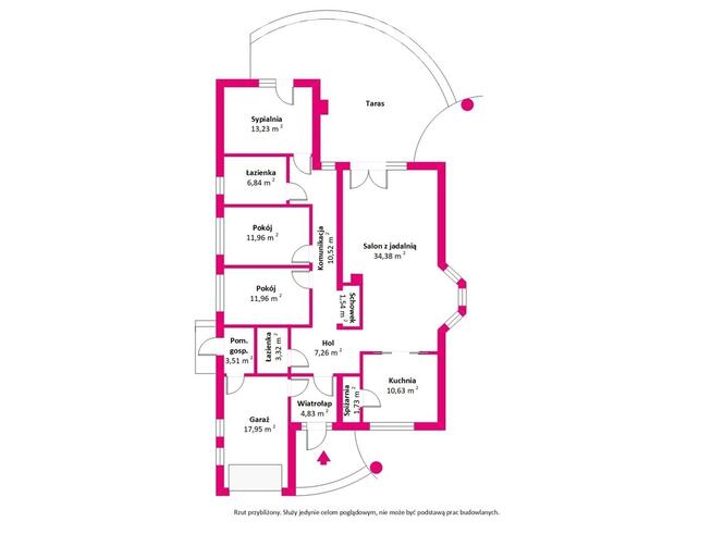 Nowoczesny dom w Gołkowie 173 m²