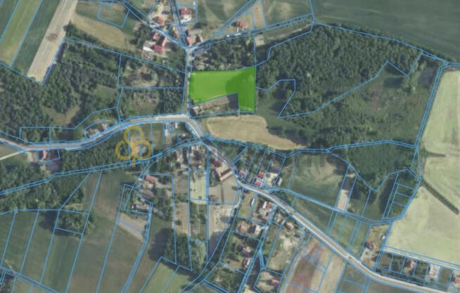 Działka siedliskowa Obiszów gm. Grębocice,