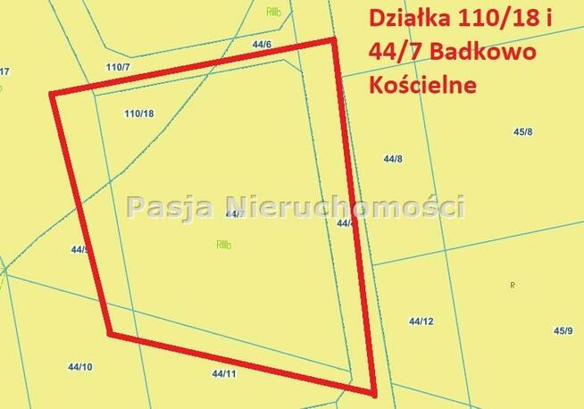 Działka Bądkowo Kościelne gm. Brudzeń Duży