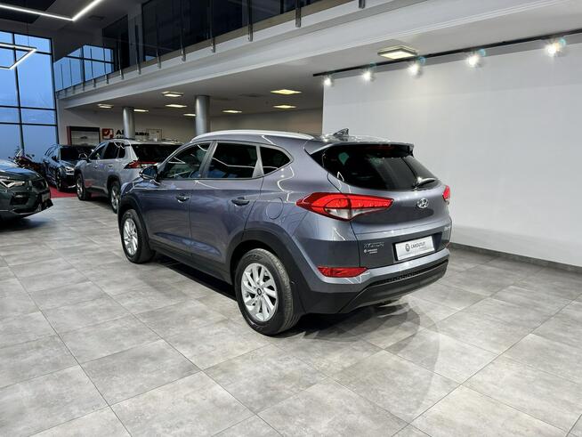 Hyundai Tucson 1.6GDI 132KM M6 2018 r., salon PL, komplet opon, serwisowany, NAVI