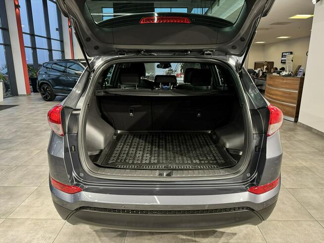 Hyundai Tucson 1.6GDI 132KM M6 2018 r., salon PL, komplet opon, serwisowany, NAVI