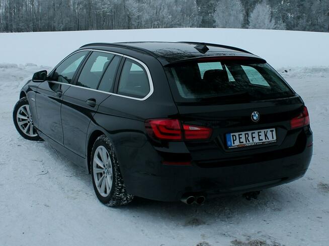 BMW 520 F10 F11 2.0 D 184 KM Automat BIXENON Duża NAVI Pół SKÓRY Serwis HAK !