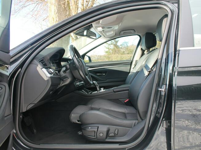 BMW 520 F10 F11 2.0 D 184 KM Automat BIXENON Duża NAVI Pół SKÓRY Serwis HAK !