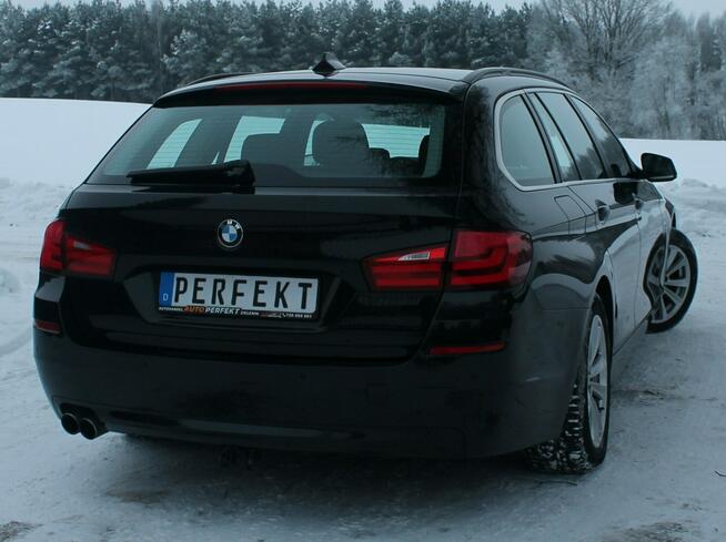BMW 520 F10 F11 2.0 D 184 KM Automat BIXENON Duża NAVI Pół SKÓRY Serwis HAK !