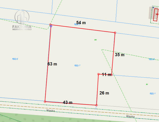 Działka usługowa Karakule gm. Supraśl,