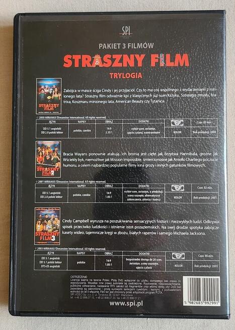Straszny film pakiet 3 filmów