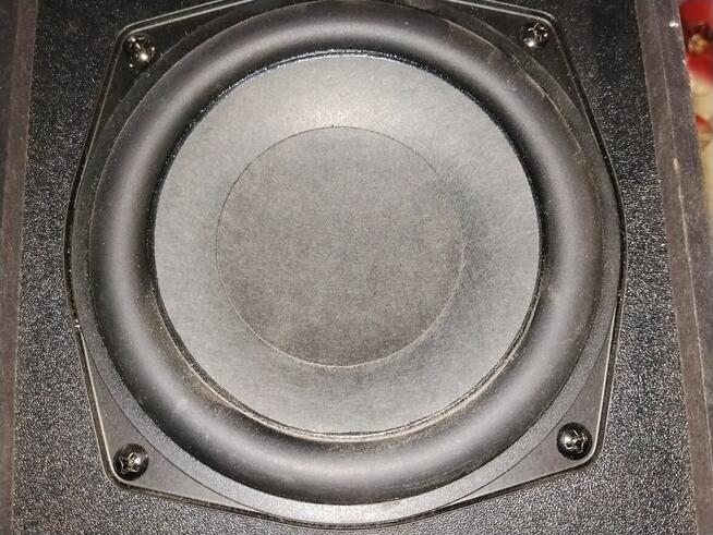 Sharp subwoofer.