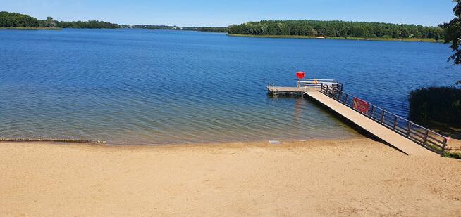 Domki z bala przy plaży nad Głuszyńskim Orle 72B
