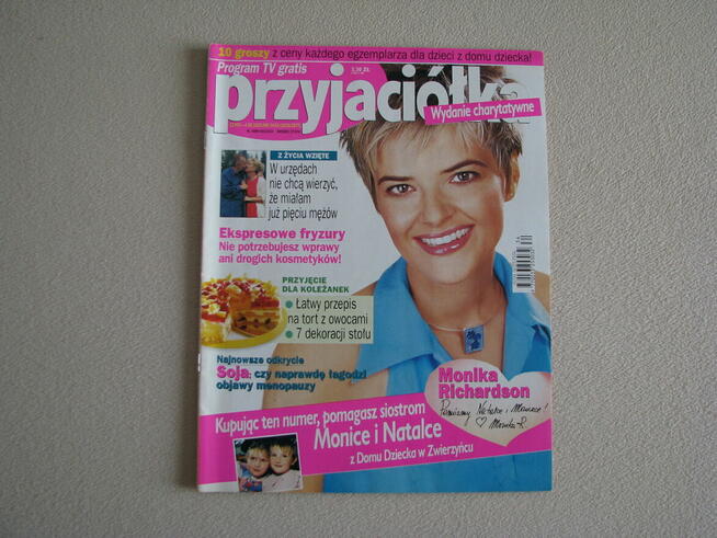 Przyjaciółka nr 34/35 z 2003 r. + program TV