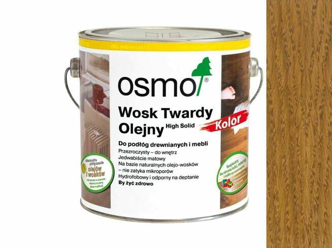 Wosk twardy osmo różne kolory 2,5l, 0,75l Tanio