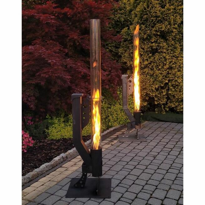 OGRZEWACZ TARASOWY na pellet - ogniowa pochodnia