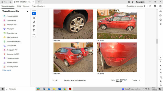 Ford fiesta rok prod. 2008