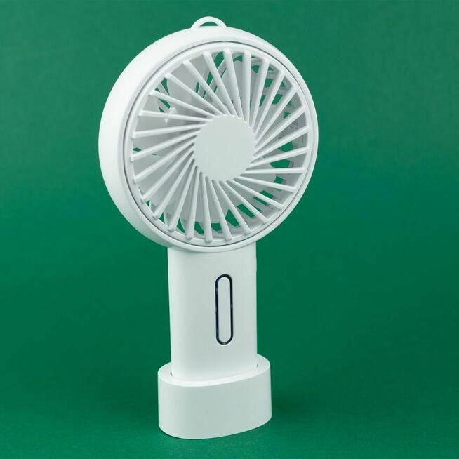 Wentylator ręczny USB mini przenośny biały
