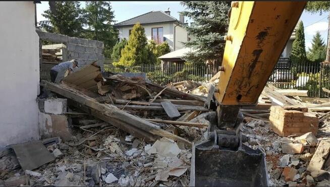 Ziemia Ogrodowa Usługi Koparka Transport