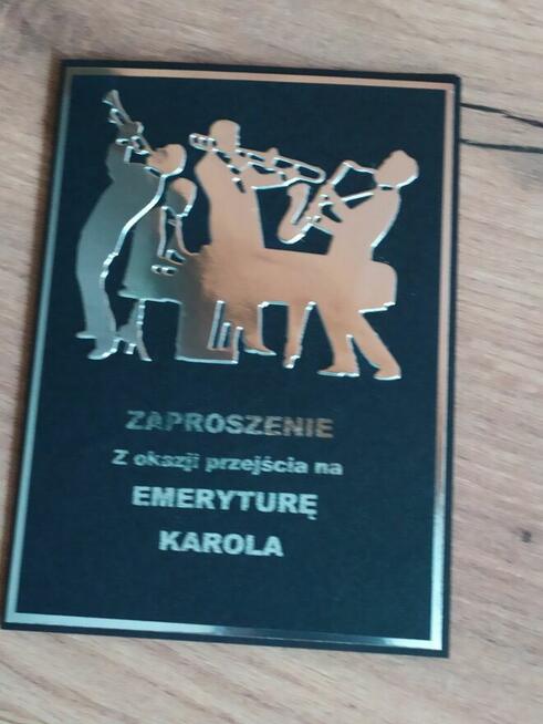 Zaproszenia z tyt odejścia na emeryturę