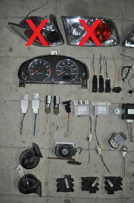 Mazda 6 Kombi 2.0 16V 141KM Benzyna 2003rok kolor 25B CZĘŚCI