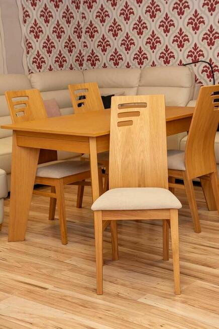 Stół Skrzyniowo-ramowy Dębowy 140x80+2x40