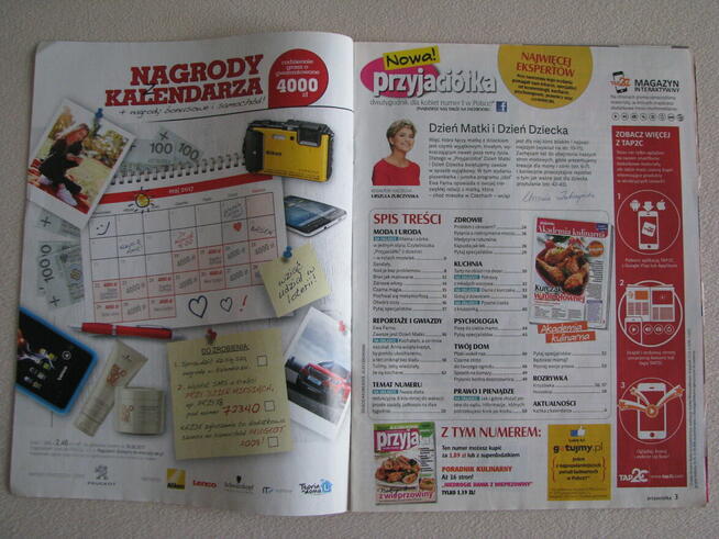 Przyjaciółka z 2017 i 2018 r. – dwutygodnik