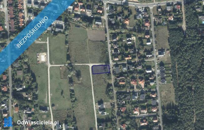 Działka 1212 w miejscowości Borówiec