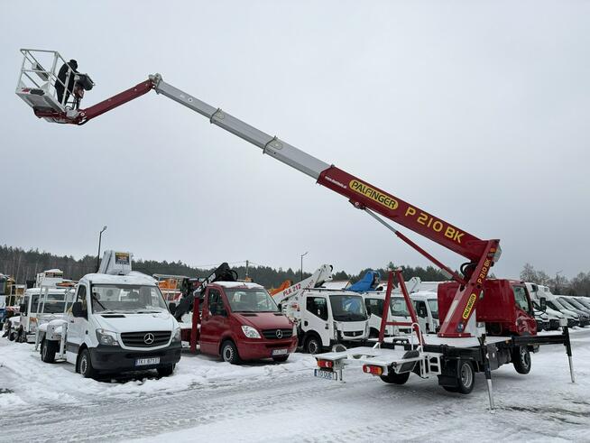 Nissan Cabstar Zwyżka Podnośnik Koszowy PALFINGER P210 BK UDT Wysokość Podnoszenia 21m (Multitel MZ