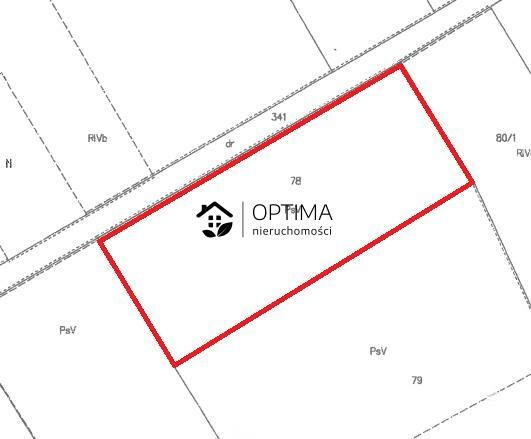 Działka rolna Dąbrowa gm. Sianów