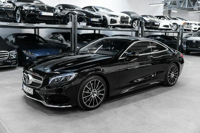 Mercedes S 400 4Matic Coupe. Distronic, noktowizor, Burmester, masaże, panorama.
