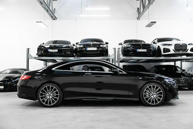 Mercedes S 400 4Matic Coupe. Distronic, noktowizor, Burmester, masaże, panorama.