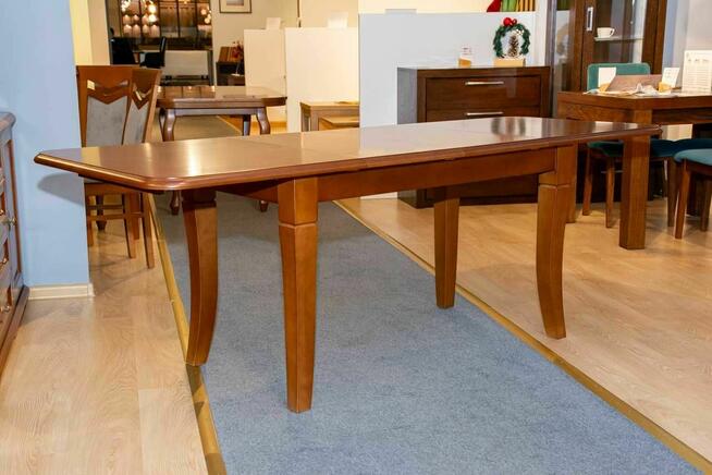 Stół Klasyczny Bukowy 140x80+2x40