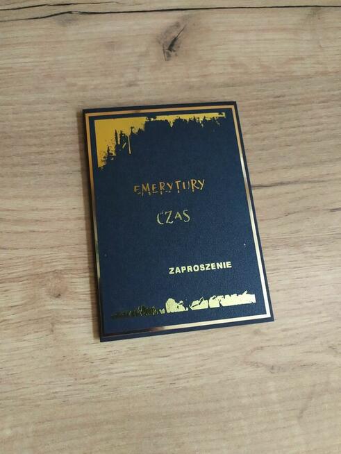 Zaproszenia z tyt odejścia na emeryturę