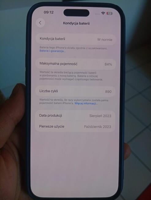 Apple iPhone 15 Pro Max 256 GB Black Titanium PEŁEN ZESTAW