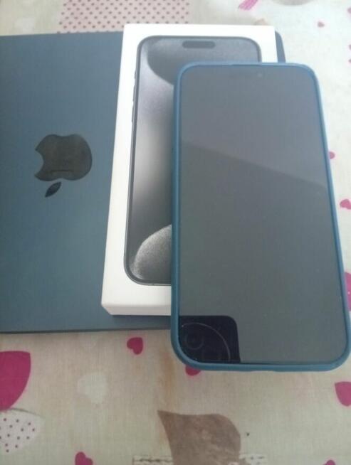 Apple iPhone 15 Pro Max 256 GB Black Titanium PEŁEN ZESTAW.