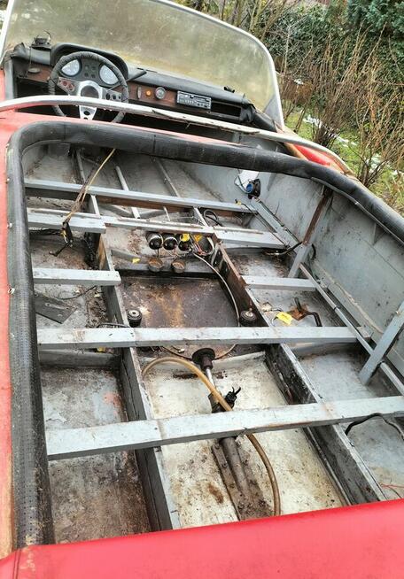 Pływający Wartburg motorówka Panther 50KM