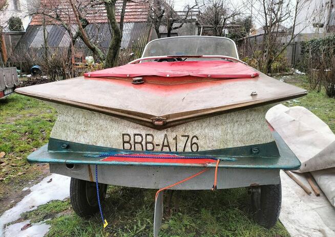 Pływający Wartburg motorówka Panther 50KM