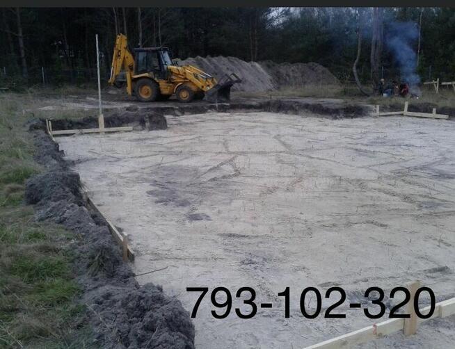 Ziemia Ogrodowa Usługi Koparka Transport