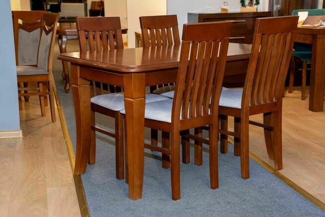 Stół Klasyczny Bukowy 140x80+2x40