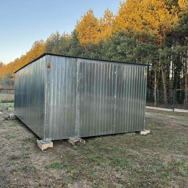 GARAŻE BLASZANE 3x5 II GATUNEK Producent