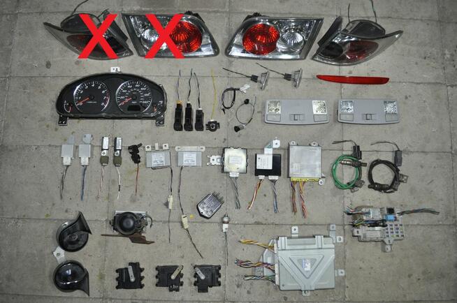 Mazda 6 Kombi 2.0 16V 141KM Benzyna 2003rok kolor 25B CZĘŚCI