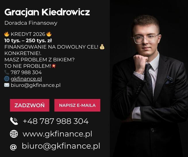 POTRZEBUJESZ GOTÓWKI NA JUŻ? 787 988 304