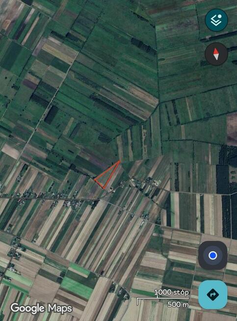 Działka rolna z warunkami zabudowy