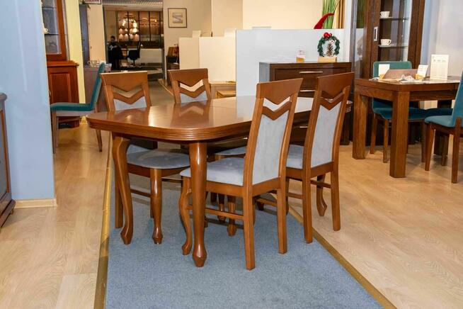 Stół klasyczny Bukowy 160x90+1x55