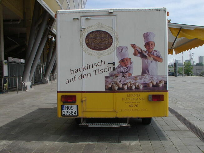 Food Truck Sklep Piekarniczy Zabudowa Firmy Gamo Zarejestrow