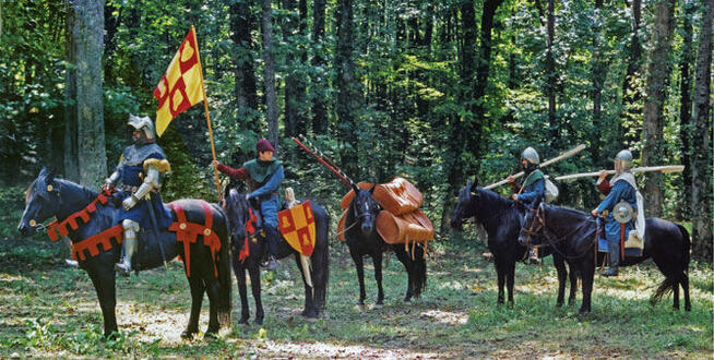 Rekonstrukcja-Rycerstwo 1381-Album (j.angielski) Unikat