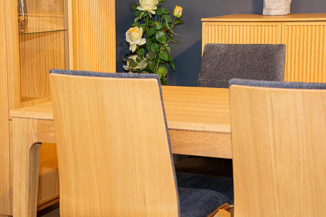 Stół Dębowy 140x70 + 1x60